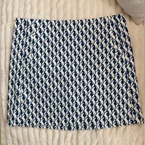 Bundle of  2 J. Crew mini Skirts preppy Nautical and bright cottagecore flowers